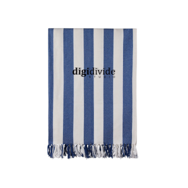 Logo trade advertising products picture of: VINGA Ornos GRS recycled cotton hammam towel