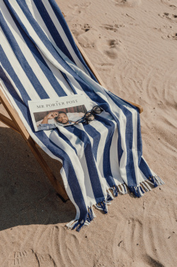 Logotrade advertising products photo of: VINGA Ornos GRS recycled cotton hammam towel