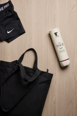 Logo trade corporate gift photo of: VINGA Hilo AWARE™ recycled canvas zip tote