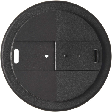 Logotrade advertising product picture of: Americano® Eco 350 ml recycled tumbler with spill-proof lid