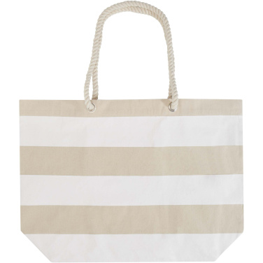 Logo trade advertising products image of: Florida 270 g/m² GRS recycled beach tote bag 18L