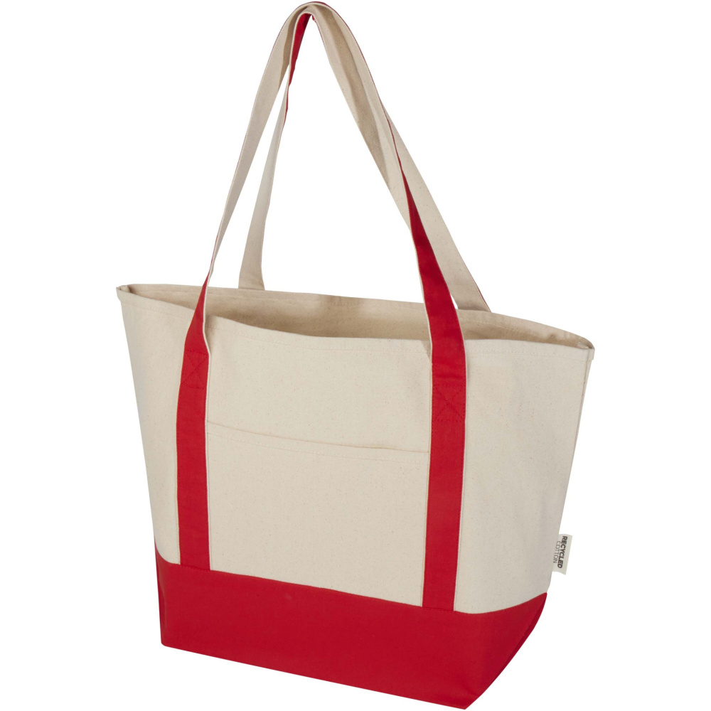 Logotrade promotional merchandise picture of: Sam 320 g/m² GRS recycled cotton tote bag