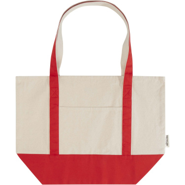 Logo trade advertising products picture of: Sam 320 g/m² GRS recycled cotton tote bag