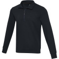 Tin unisex Aware™ recycled quarter zip sweater, Navy