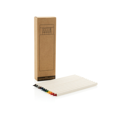 Logo trade promotional item photo of: Micki GRS infinity 12pc coloring pencil set