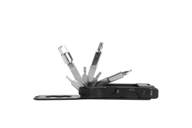 Logotrade promotional gift image of: Set of bike tools MERAPI Schwarzwolf