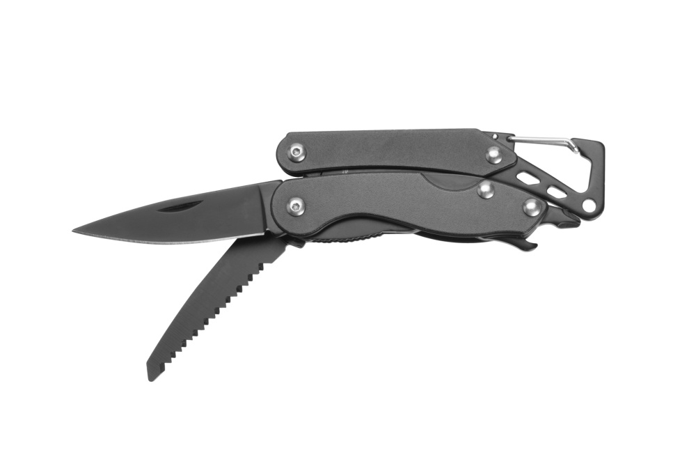 Logo trade promotional gifts image of: Multitool AWU Schwarzwolf