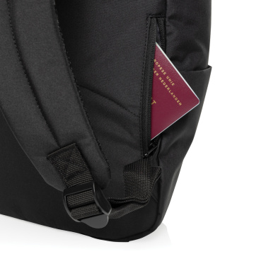 Logotrade advertising product picture of: Swiss Peak Aware™ RPET Leonard 15.6 inch laptop backpack