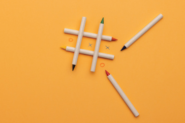 Logo trade advertising products picture of: Micki GRS infinity 6pc colouring pencil set