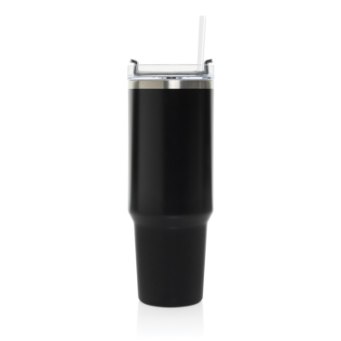 Logo trade promotional gift photo of: Stadley RCS recycled steel tumbler 1200ML