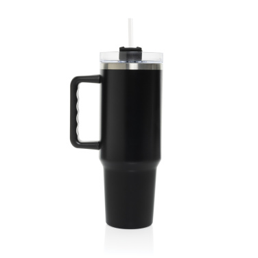 Logo trade promotional items picture of: Stadley RCS recycled steel tumbler 1200ML