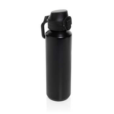 Logotrade promotional giveaway image of: Via RCS Re-steel lockable sport bottle 600ML