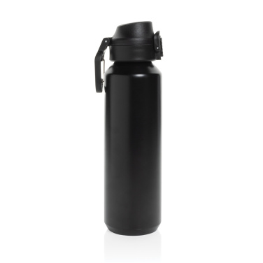 Logo trade promotional item photo of: Via RCS Re-steel lockable sport bottle 600ML