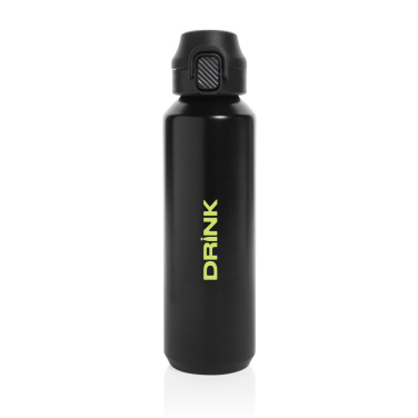 Logo trade promotional giveaway photo of: Via RCS Re-steel lockable sport bottle 600ML
