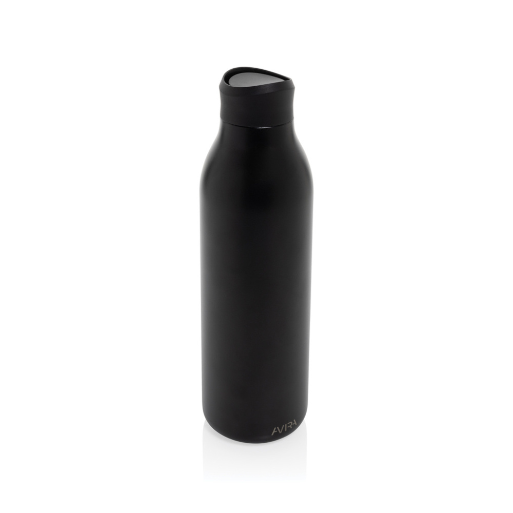 Logo trade promotional products picture of: Avira Alok RCS re-steel 360 waterbottle 600ML