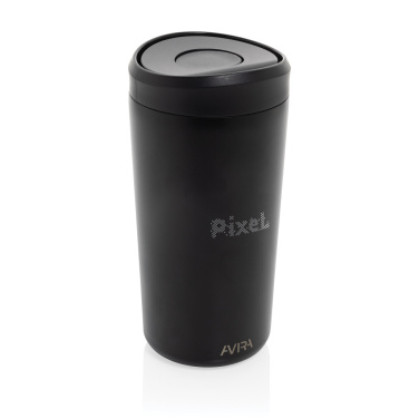 Logo trade promotional merchandise photo of: Avira Alix RCS re-steel click tumbler 400ML