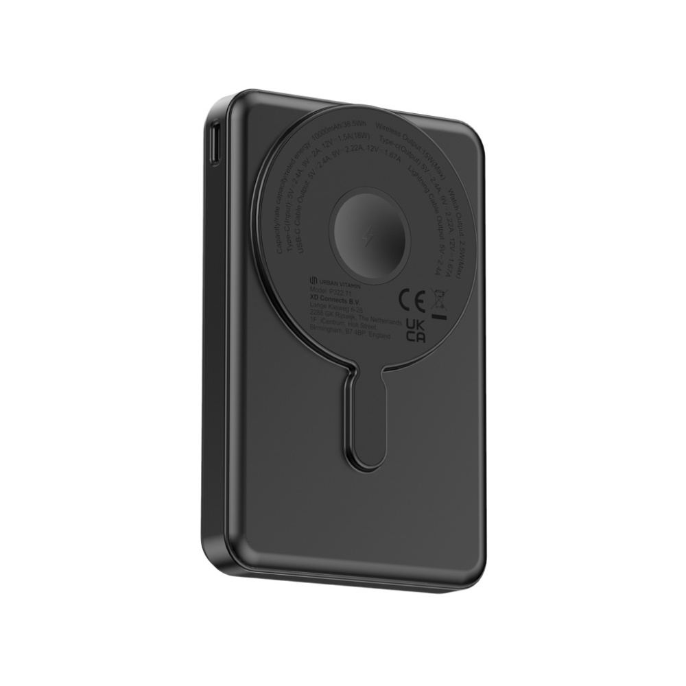 Logo trade advertising products picture of: Urban Vitamin Delano 5in1 10,000mah 20WPD magnetic powerbank