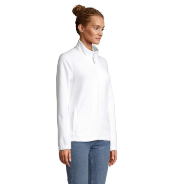 Logotrade promotional item image of: NORTH WOMEN ZIPPED FLEECE