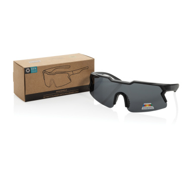 Logo trade promotional products image of: SproShield RCS plastic activity glasses with polarized lens