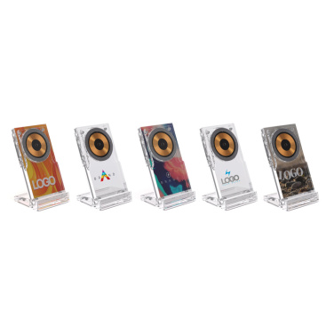 Logotrade promotional item image of: Magcharge 15W magnetic wireless charging stand