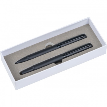 Logo trade promotional products image of: Elegant MoLu writing set Santa Rosa