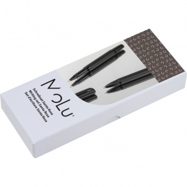 Logo trade promotional merchandise picture of: Elegant MoLu writing set Santa Rosa