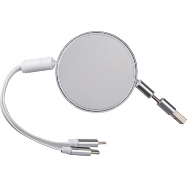 Logo trade advertising products picture of: Charging cable made from recycled aluminum Ostend