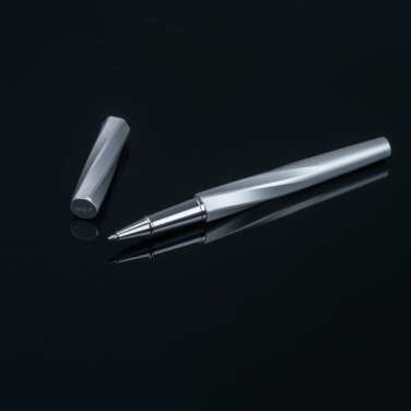 Logo trade corporate gifts image of: MoLu brass rollerball Praia Grande