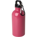 Oregon 400 ml RCS certified single wall stainless steel water bottle with carabiner, Magenta
