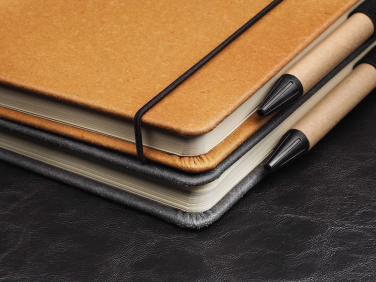 Logo trade business gift photo of: Notebook  210210701