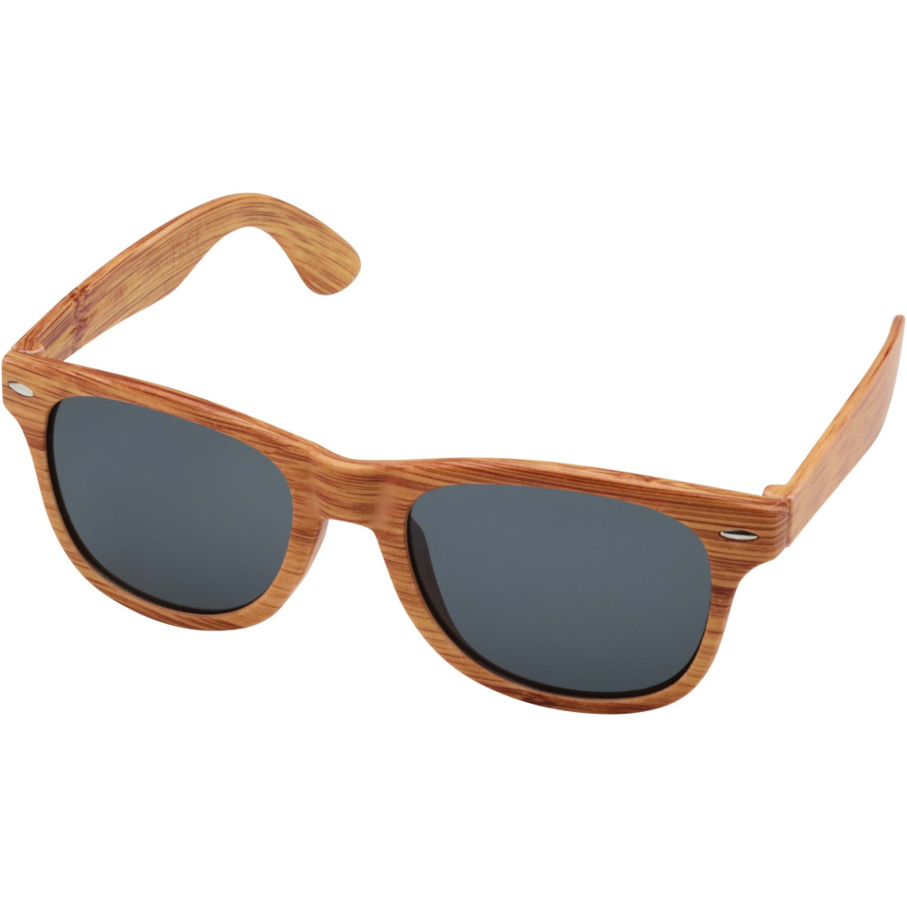Logo trade advertising products image of: Mira wood-look sunglasses