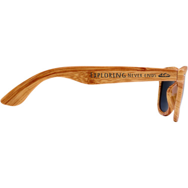 Logo trade business gifts image of: Mira wood-look sunglasses