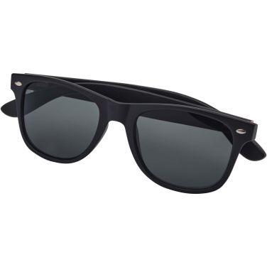 Logo trade corporate gifts picture of: Arlo bamboo sunglasses with black coating
