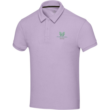 Logotrade promotional giveaway image of: Akoya recycled terry unisex polo