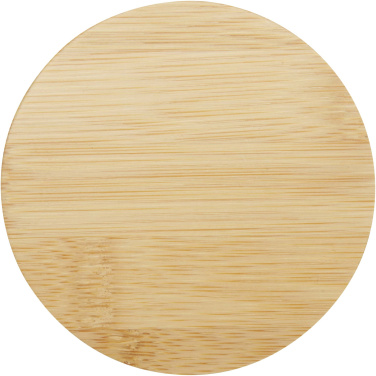 Logotrade promotional gifts photo of: Leona 350 ml glass cup with bamboo lid