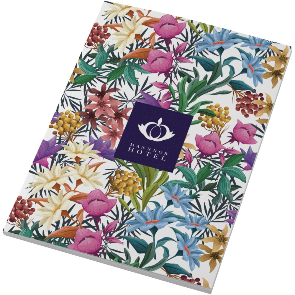 Logotrade promotional giveaway picture of: Novella Austen A5 soft cover notebook - 50 sheets