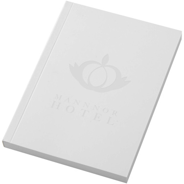 Logo trade promotional merchandise photo of: Novella Austen A6 soft cover notebook - 100 sheets