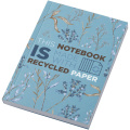 Novella Austen A6 recycled soft cover notebook - 100 sheets, Blue