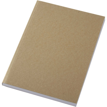 Logotrade promotional products photo of: Novella Austen A5 recycled soft cover kraft notebook - 100 sheets