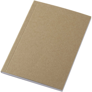 Logotrade corporate gift image of: Novella Austen A6 recycled soft cover kraft notebook - 50 sheets