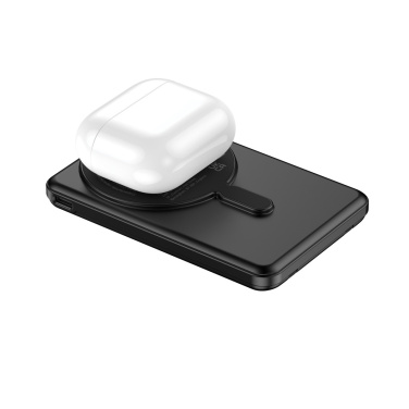 Logotrade promotional item picture of: Urban Vitamin Redwood 5in1 5000mah 20W PD magnetic powerbank