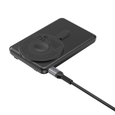 Logo trade advertising products picture of: Urban Vitamin Redwood 5in1 5000mah 20W PD magnetic powerbank