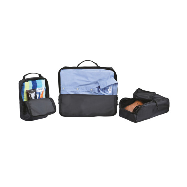 Logo trade promotional merchandise photo of: Renew AWARE™ rPET 3 Piece Packing Cube Set