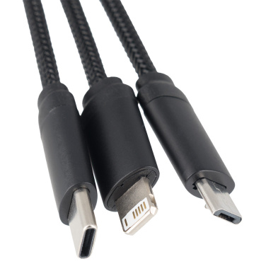 Logo trade business gift photo of: Big cable 4in1 with illuminated logo - i5w