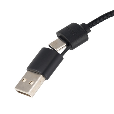 Logo trade promotional items image of: Big cable 4in1 with illuminated logo - i5w