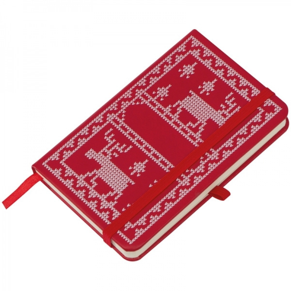 Logotrade corporate gifts photo of: A6 Notebook with Christmas design