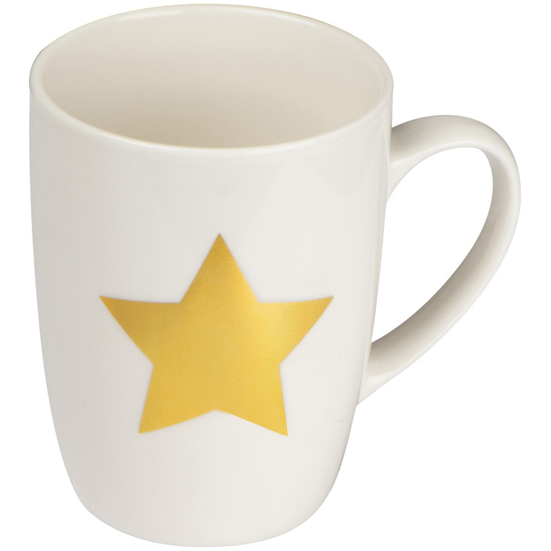 Logotrade promotional giveaway picture of: Mug with star print 300 ml
