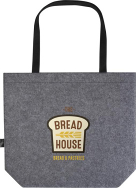Logotrade advertising products photo of: Felta GRS recycled felt gusset tote bag 20L