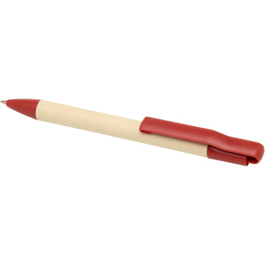 Logotrade promotional item picture of: Liliana sugarcane paper ballpoint pen (blue ink)