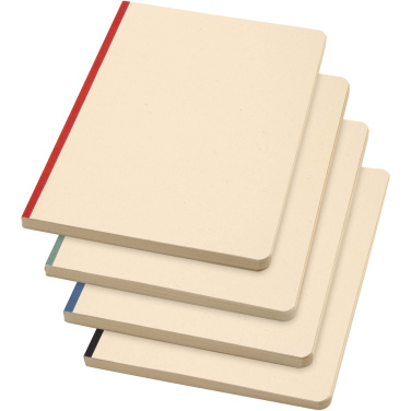 Logo trade promotional item photo of: Liliana A5 sugarcane and RPET soft cover notebook